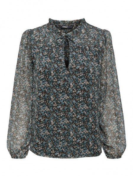 Only Bluse mit Blumenprint