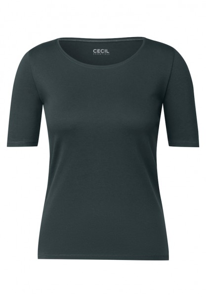 T-Shirt in Unifarbe
