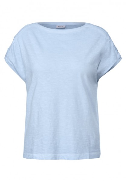 Cecil T-Shirt mit Knopfdetail