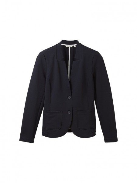 Tom Tailor Blazer mit Ottoman Struktur