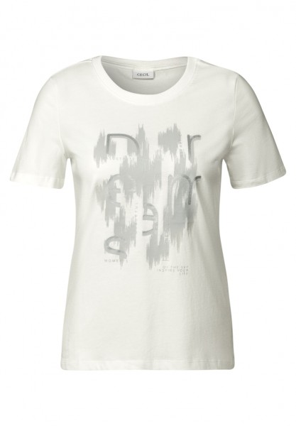 Cecil T-Shirt mit Folienprint