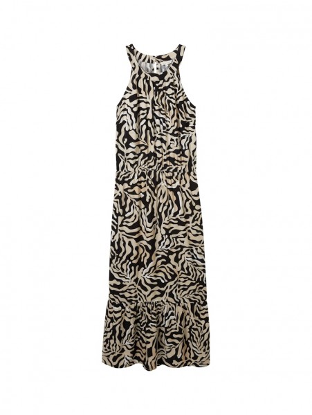 Maxikleid mit Allover-Print