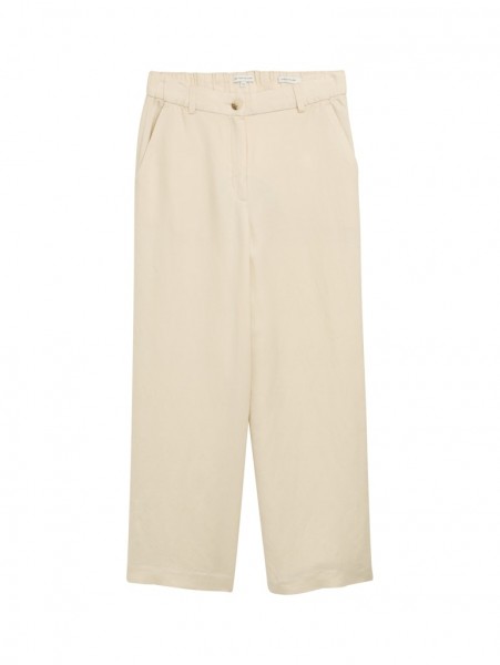 Tom Tailor Culotte Hose mit Leinenanteil
