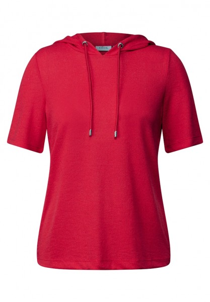Cecil Crepe Hoodie-Shirt