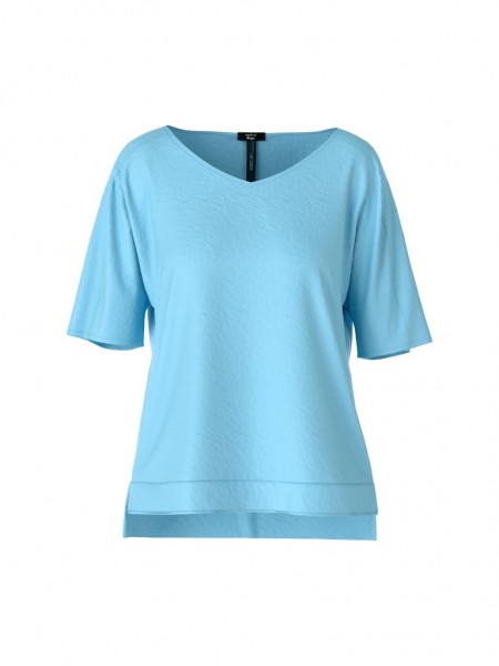 Unifarbene Schlupfbluse