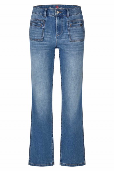 Buena Vista Jeans &quot;Stella-Zip&quot; straight stretch denim