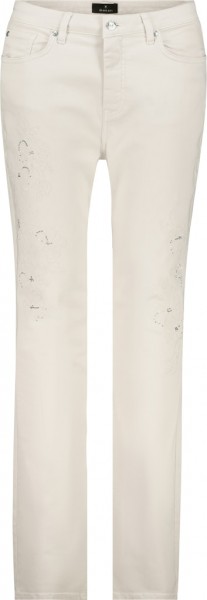 Monari Jeans mit Stickerei