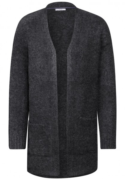 Langer Bouclé Cardigan