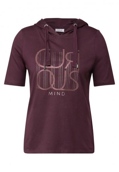 Cecil Kapuzenshirt mit Wording