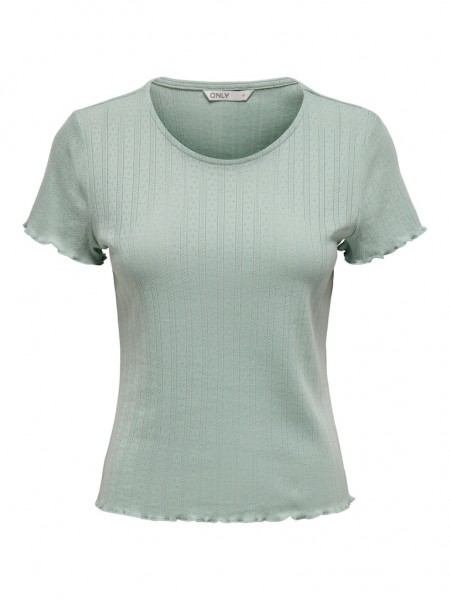 Only ONLCARLOTTA S/S TOP JRS NOOS