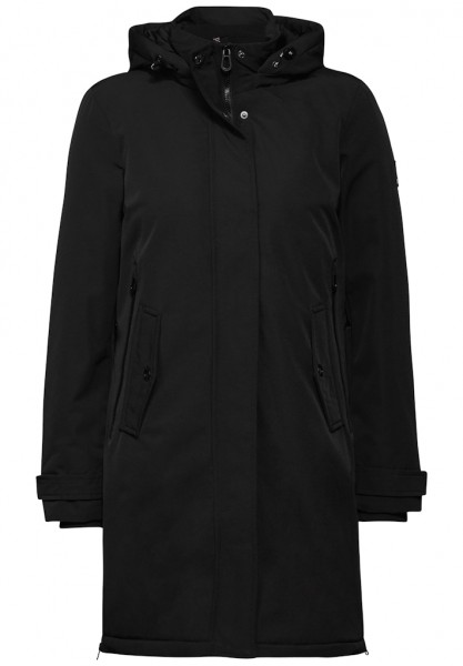 Parka mit abnehmbarer Kapuze