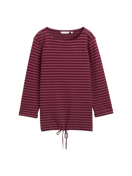 Tom Tailor Langarmshirt mit Knopf-Details