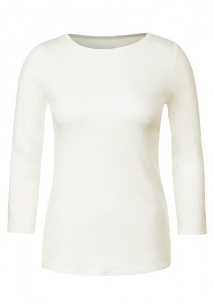 Basic Shirt in Unifarbe