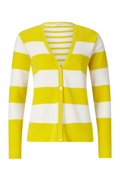 Rich & Royal gestreifte Strickjacke