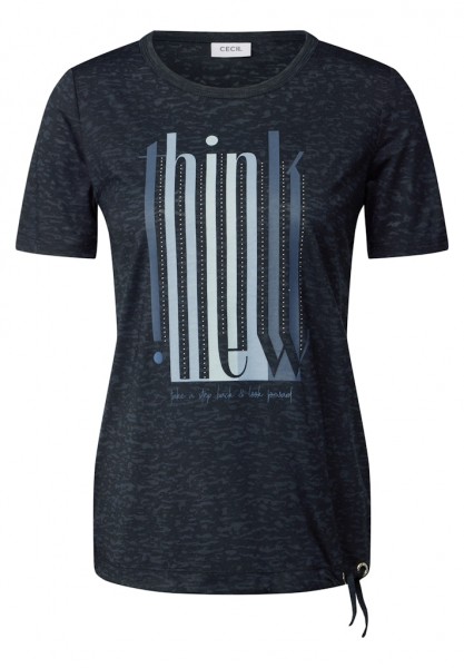 Cecil Shirt mit Wording