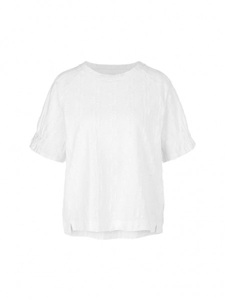 T-Shirt im strukturierten Dessin
