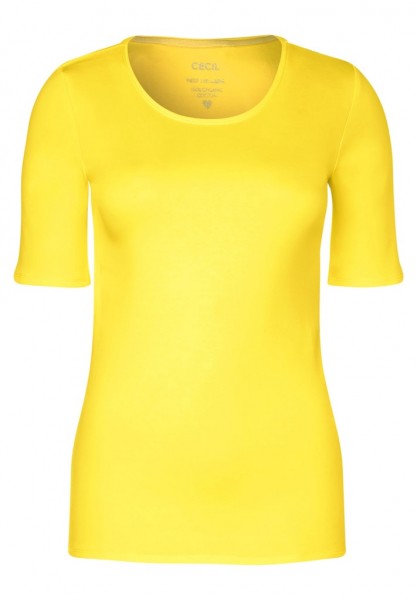 Cecil T-Shirt in Unifarbe