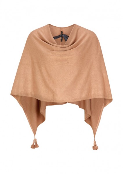 Comma Feinstrick-Poncho