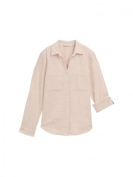 Bluse mit Brusttaschen