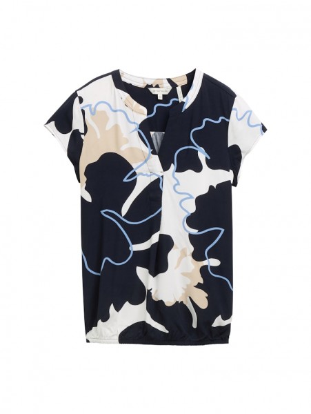Bluse mit Muster