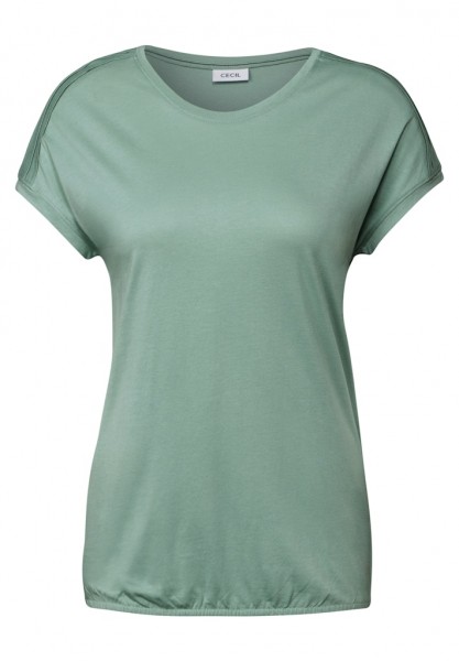Shirt in Unifarbe