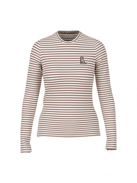 Longsleeve mit Ringelmuster