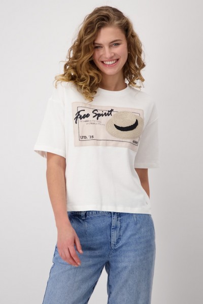 Monari T-Shirt mit Print