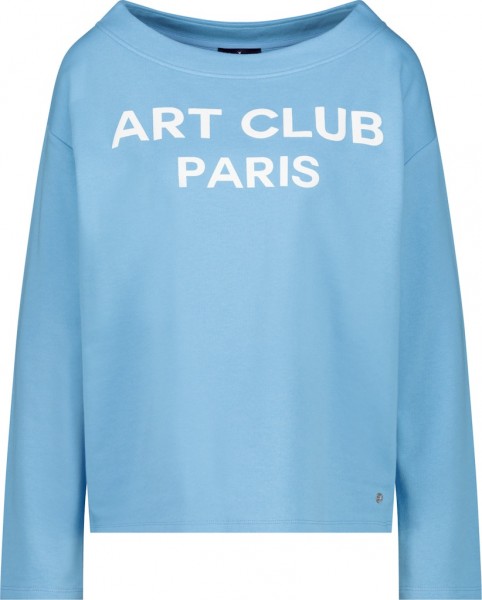 Monari Sweatshirt mit Schriftmuster