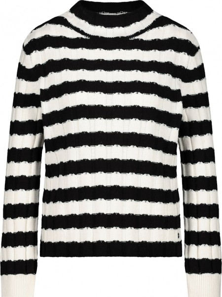 Monari Gestreifter Pullover