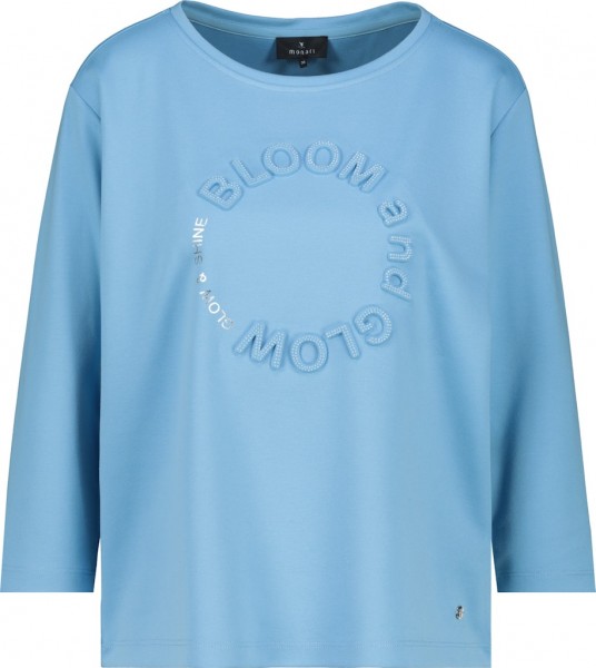 Monari Pullover mit 3D-Emblem