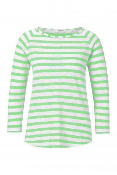 Rich & Royal gestreiftes Basic-Longsleeve aus Baumwolle