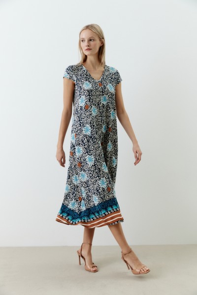 More &amp; More Printkleid