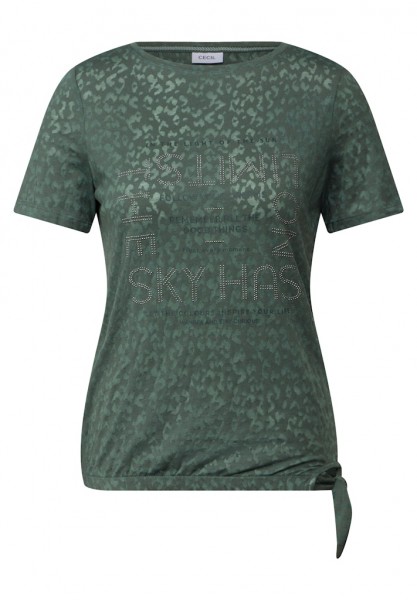 Cecil T-Shirt mit Schmucksteinen