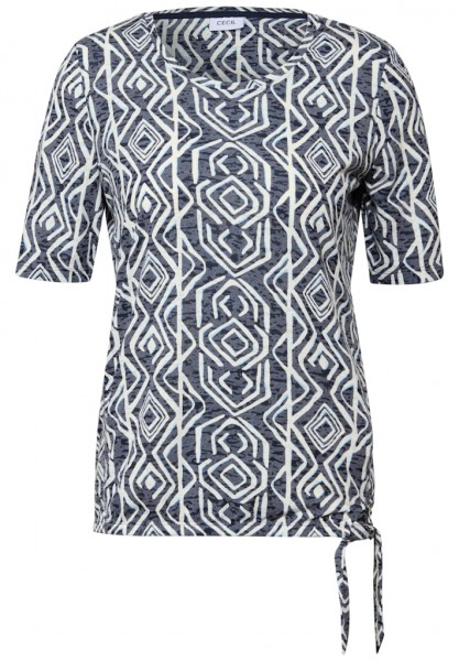 T-Shirt in Ausbrenner-Optik