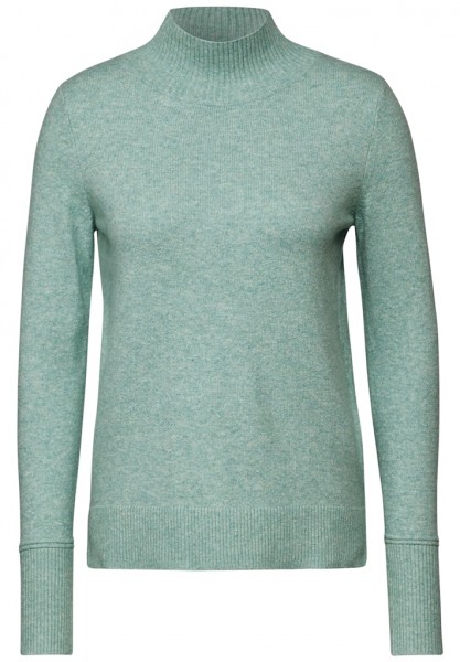 Pullover mit Stehkragen