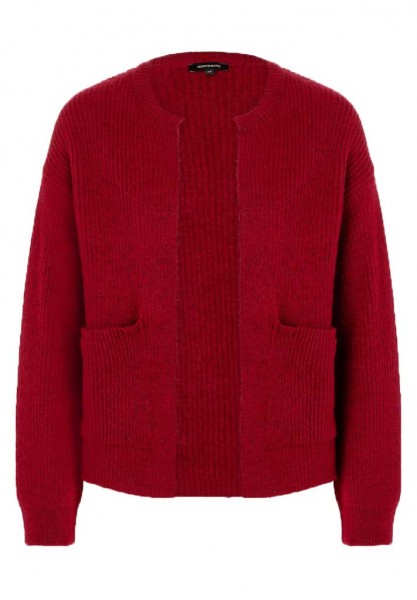 More &amp; More Rippen-Strickjacke