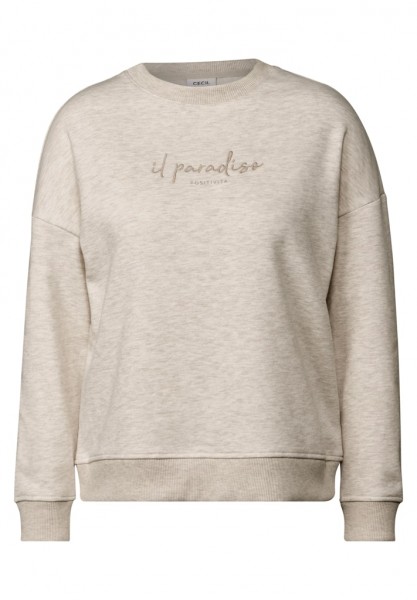 Sweatshirt mit Stickerei