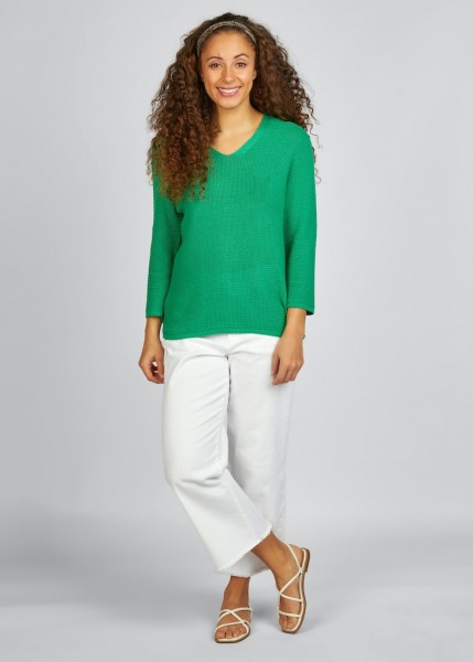 Rabe Selection Pullover mit V-Ausschnitt