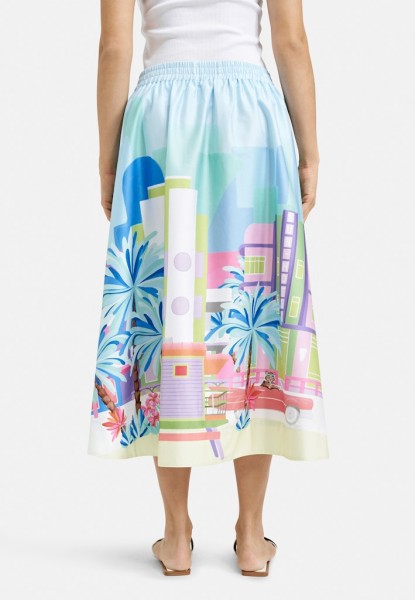 Milano Italy Midiskirt w elastic waistband