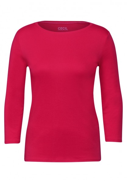 Basic Shirt in Unifarbe
