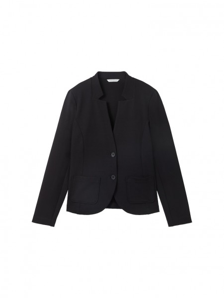 Slim Fit Blazer mit Ottoman-Struktur