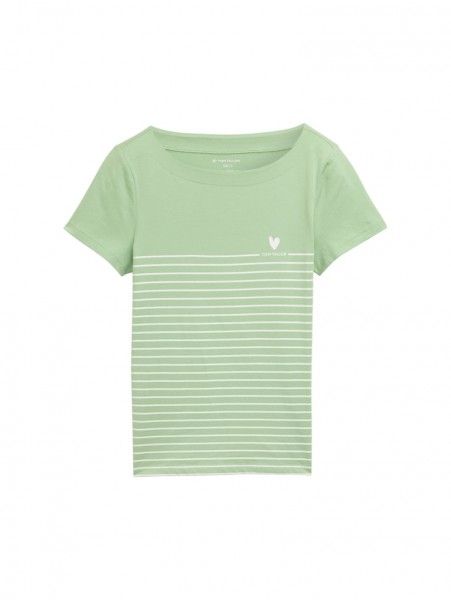 T-Shirt mit Streifenmuster