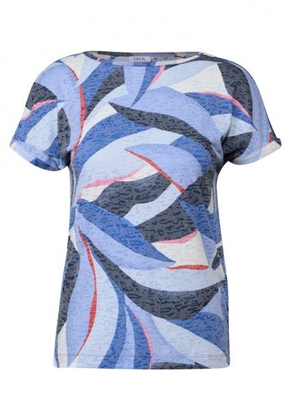 Shirt im Ausbrenner-Look