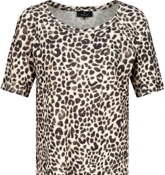 Monari T-Shirt mit Leomuster