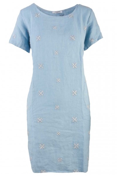 Zabaione Kleid aus Leinen