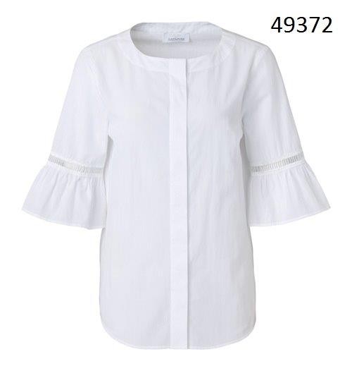 Just White Blusen 49372