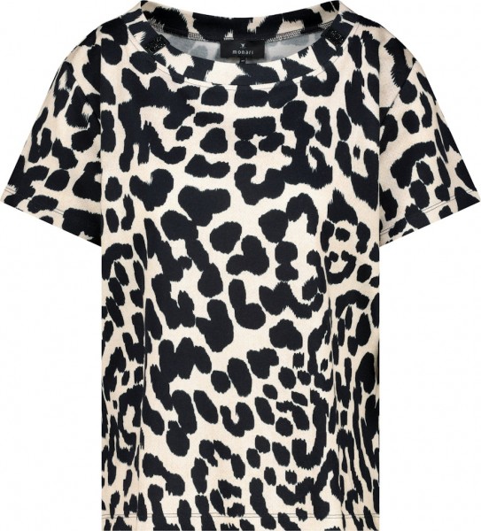 Monari T-Shirt mit Leomuster