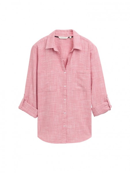 Bluse mit Brusttaschen