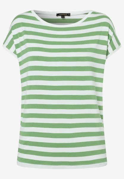 Streifenshirt grün/ecru Sommer-Kollektion