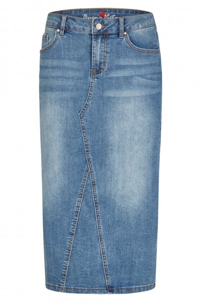 Buena Vista Jeansrock Midi